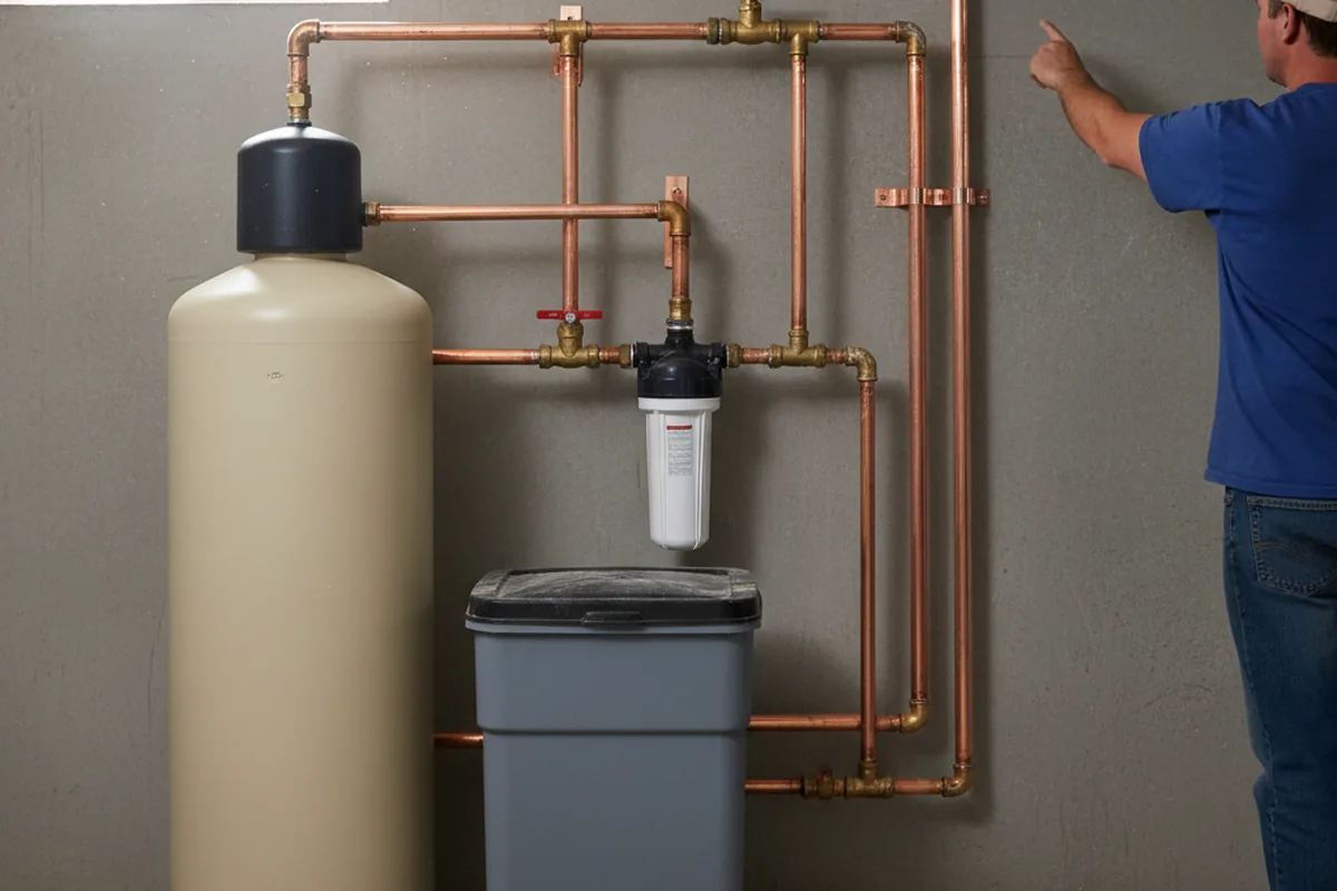 Whole-house water treatment system installed in Mechanicsville